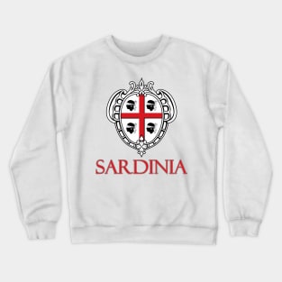 Sardinia - Coat of Arms Design Crewneck Sweatshirt